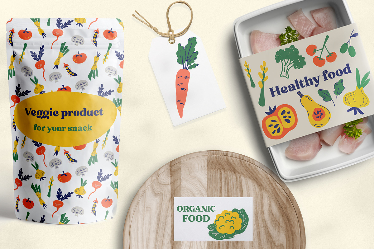 Vegetables farm collection, an Object Graphic by PawLoveArt (Photo 11 of 12)