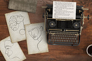 One line, a Person Illustration by Vinegret -Shop (Thumbnail 7 of 8)