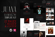 WordPress Elementor Template Kit, an UI Kit Template by Touringxx Creative Studio (Thumbnail 1 of 5)