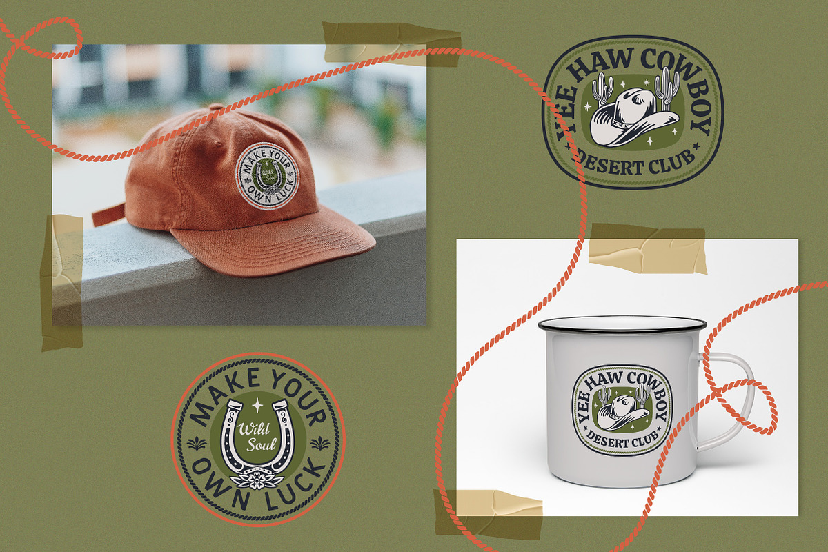 Western Badges and Objects, an Illustration by cd-design.co (Photo 6 of 8)