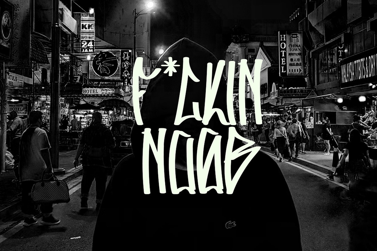 NOOB FONT, a Script Font by ATV SHOP (Photo 2 of 2)