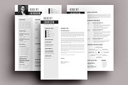 Clean Resume Cv Template Word Pages, a Resume Template by Tbunny (Thumbnail 4 of 7)