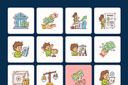 300 Business Flat Icons, an Emoji Icon by Prosymbols (Thumbnail 9 of 15)
