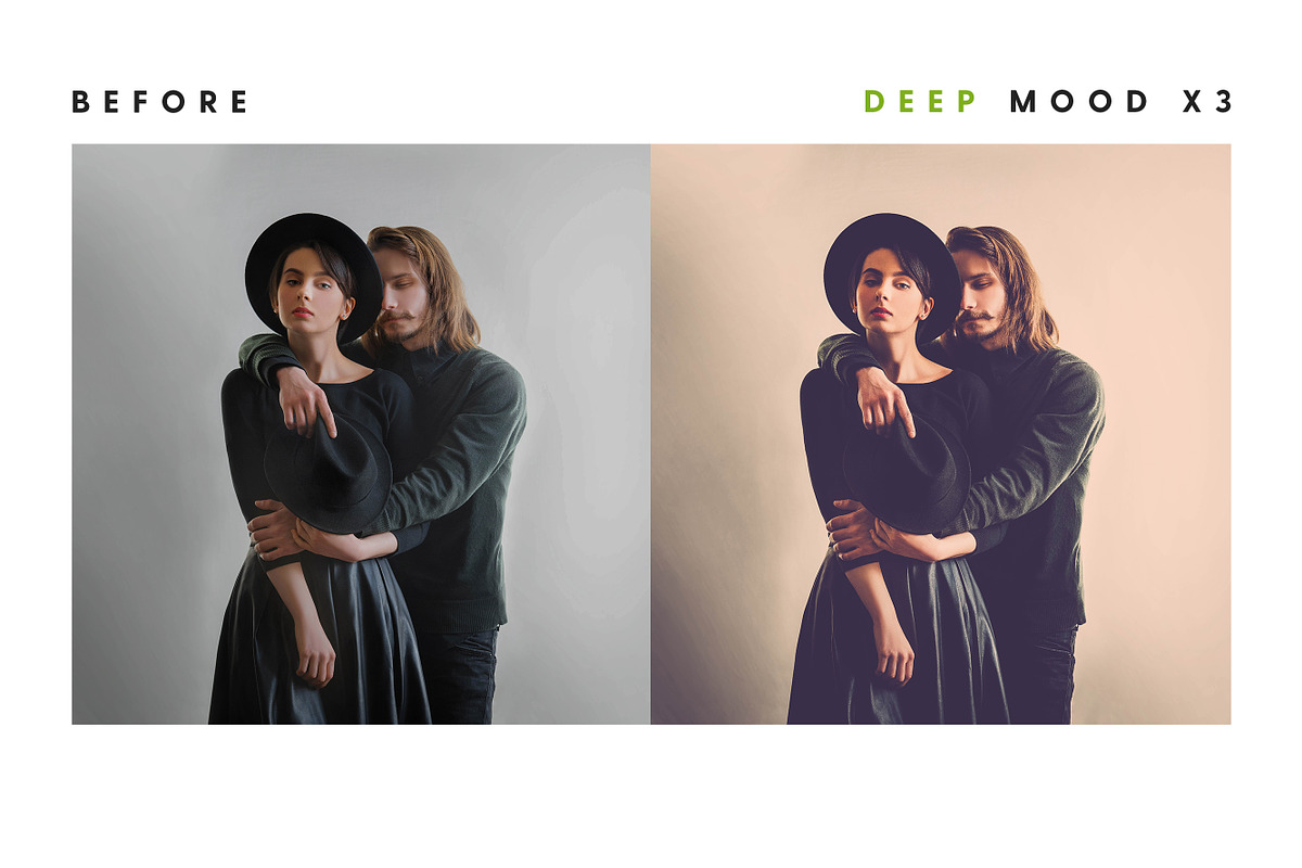 Deep Mood - Actions and Presets, an Action Add-On by Hydrozi Presets (Photo 5 of 29)