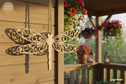 Spring Dragonfly Ornaments Bundle, a Decorative Illustration by svgocean (Thumbnail 3 of 8)
