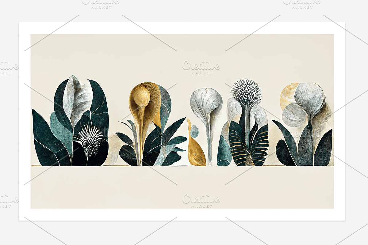Ribo Collection · Botanical Wall, a Decorative Illustration by milatovar (Photo 5 of 15)