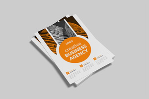 Agency Flyer Design Template, a Flyer Template by VectStock
