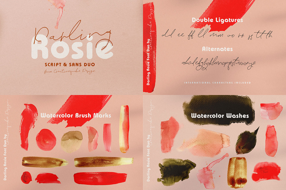 The Ultimate Font Bundle, a Sans Serif Font by Creativeqube Design (Photo 68 of 103)