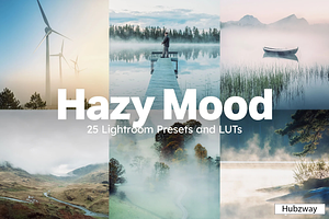 14 Hazy Mood Lightroom Preset & LUTs, a Preset Add-On by skybluecreative