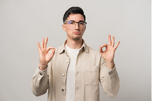 Unshakable confidence. A man in, a Person Photo by AD Stock Images
