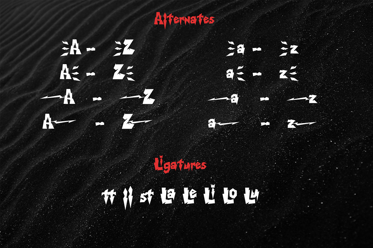 Galagar Font | Hard Display, a Blackletter Font by Jadatype.id (Photo 6 of 7)