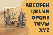SANDBAD - Vintage Handmade Font, a Sans Serif Font by Blazing Sun Creative (Thumbnail 2 of 5)
