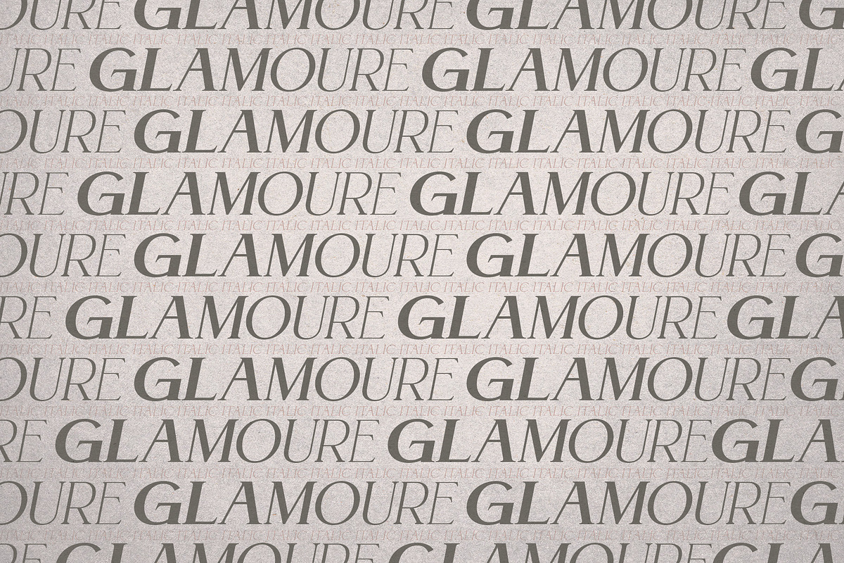 Glamoure Everyday | Serif Family, a Serif Font by Krismagraph (Photo 9 of 16)