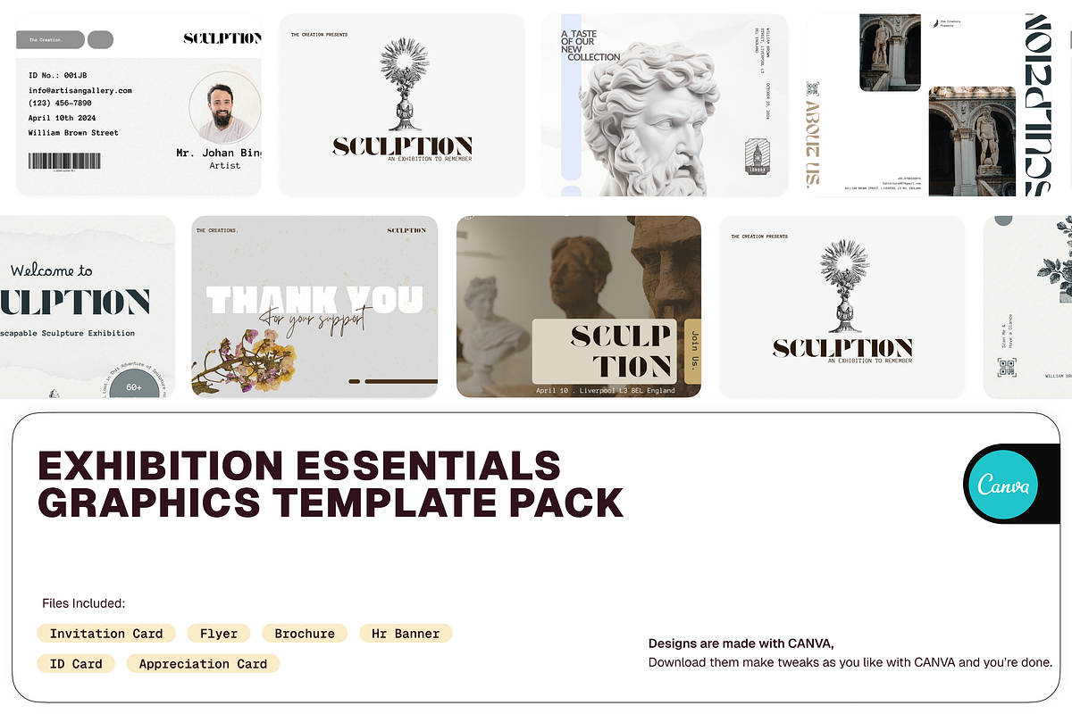 Elegant Exhibition Design Templates, a Marketing Template by shop4pixel (Photo 1 of 7)