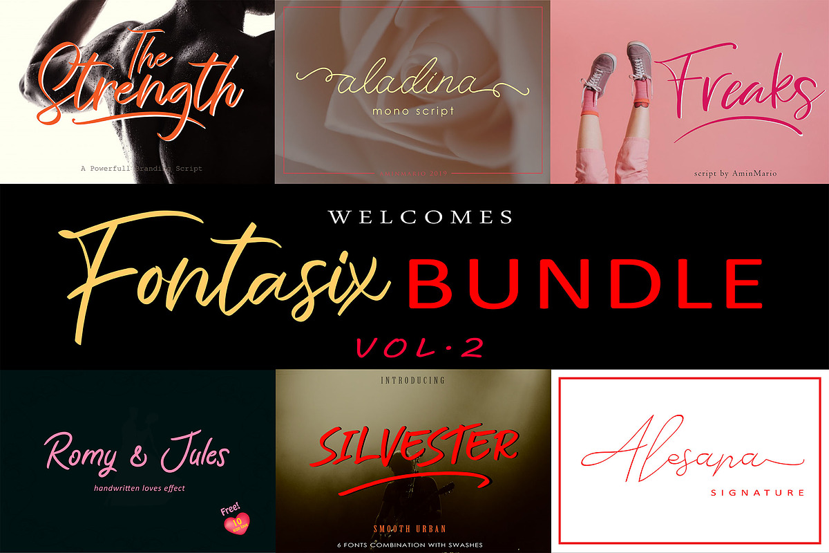 FONTASIX BUNDLE // VOL.2