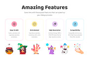 Animated Magic and Wizard Stickers, an Emoji Icon by Vectors Market (Thumbnail 2 of 3)