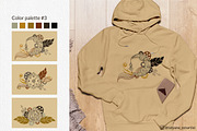 Linear Mystical Steampunk Clipart, an Object Graphic by Tatyana_Zenartist (Thumbnail 10 of 12)
