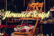 Florance Script, a Script Font by ShowUp! Studio (Thumbnail 1 of 9)
