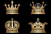 Crown icons, an Icon by kio (Thumbnail 3 of 5)