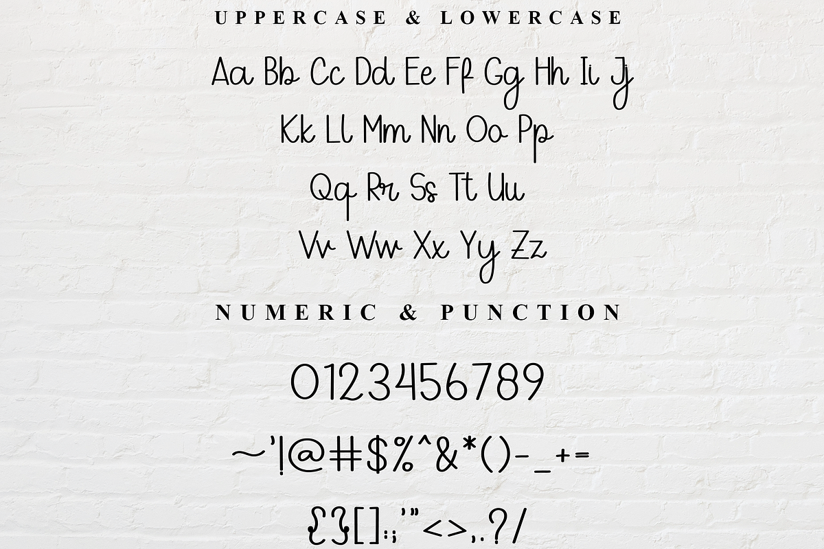 Handmade, a Handwritten Font by FreshTypeINK (Photo 8 of 8)