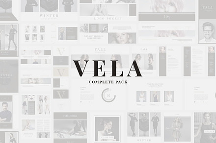 Vela Complete Pack, a Presentation Template by SlideStation