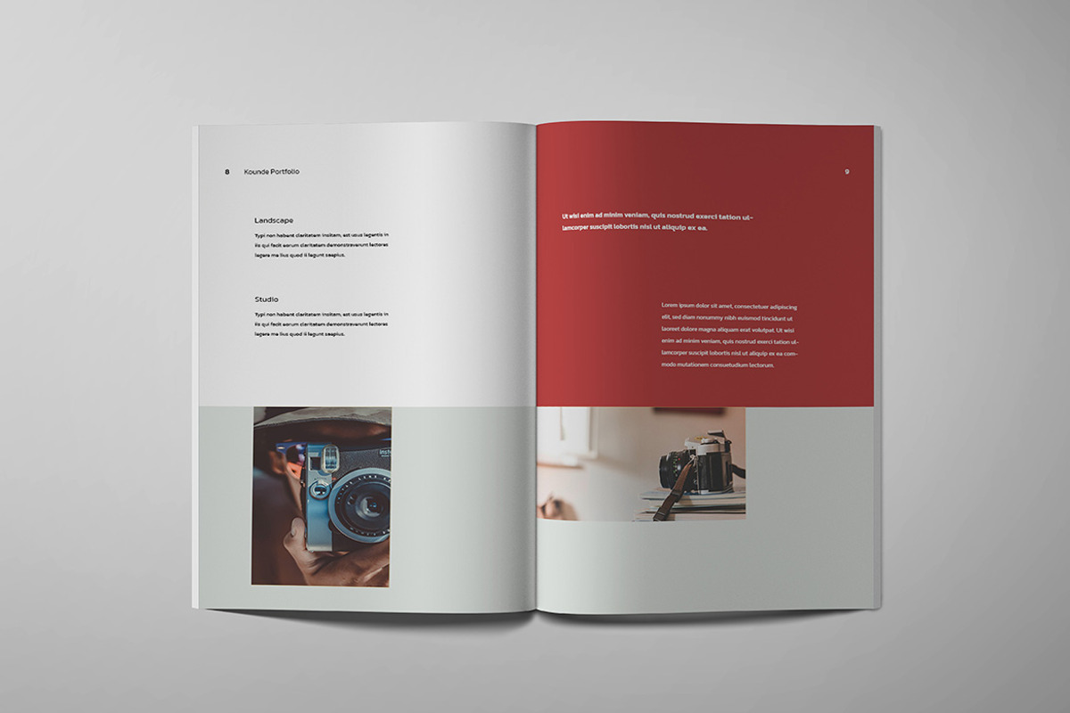 Kounde - Brochure, a Brochure Template by Bokuto (Photo 5 of 14)