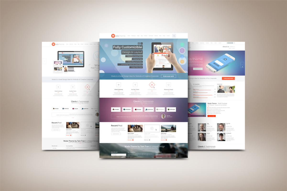 Modern Website Presentation Mockup, a Device Mockup by RgraphicsDesign (Photo 5 of 5)