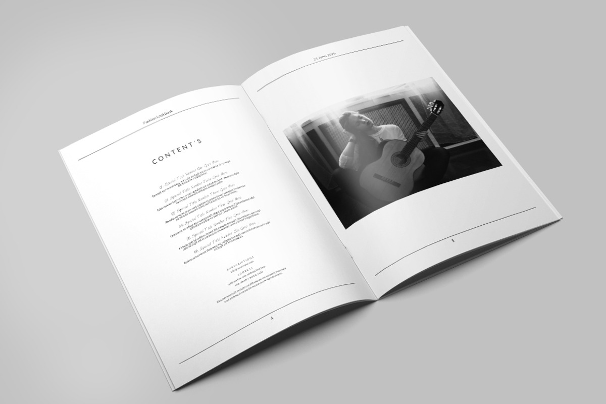Fashion Lookbook, a Brochure Template by Firtana (Photo 3 of 11)
