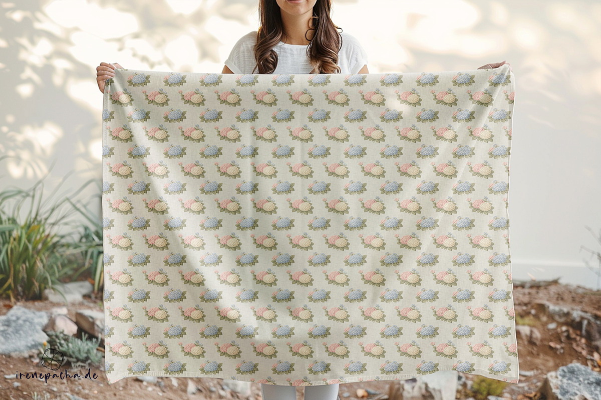 Vintage Flowers Pattern Bundle, a Pattern Graphic by irenepachadesign (Photo 2 of 6)