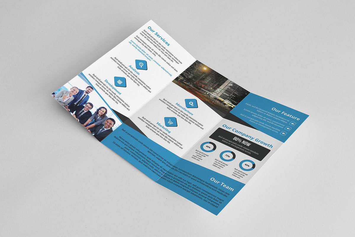 InDesign Business Brochure-V348, a Brochure Template by Template Shop (Photo 4 of 4)