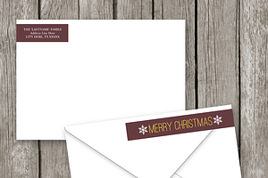 Christmas Card Template - CC14