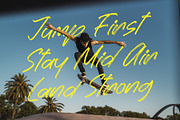 Ramble Hand - Brush Handwritten Font, a Handwritten Font by Graha Type (Thumbnail 4 of 8)