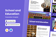 School and Education Presentation, a Presentation Template by twinstd (Thumbnail 1 of 4)
