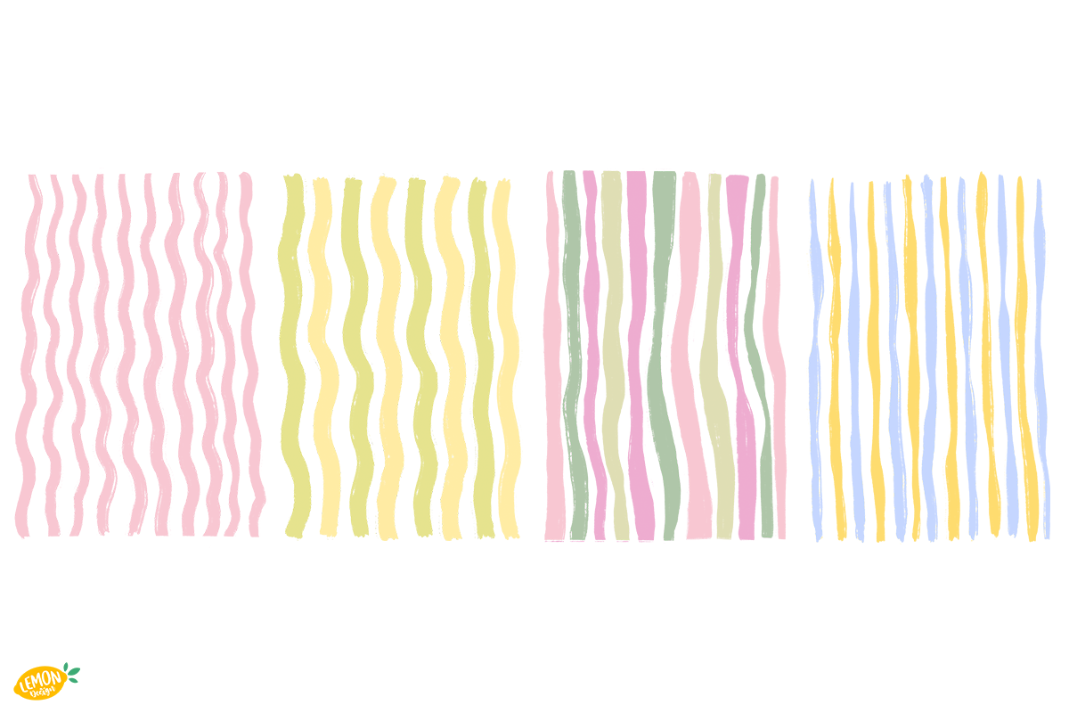 Brush Stroke Stripes PNG Bundle, a Background Graphic by LemonDesign (Photo 3 of 3)