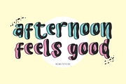 Nine to Five Fonts, a Sans Serif Font by giemons™ (Thumbnail 4 of 8)