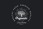 Organic natural food tree logo, a Food Illustration by provector (Thumbnail 5 of 6)