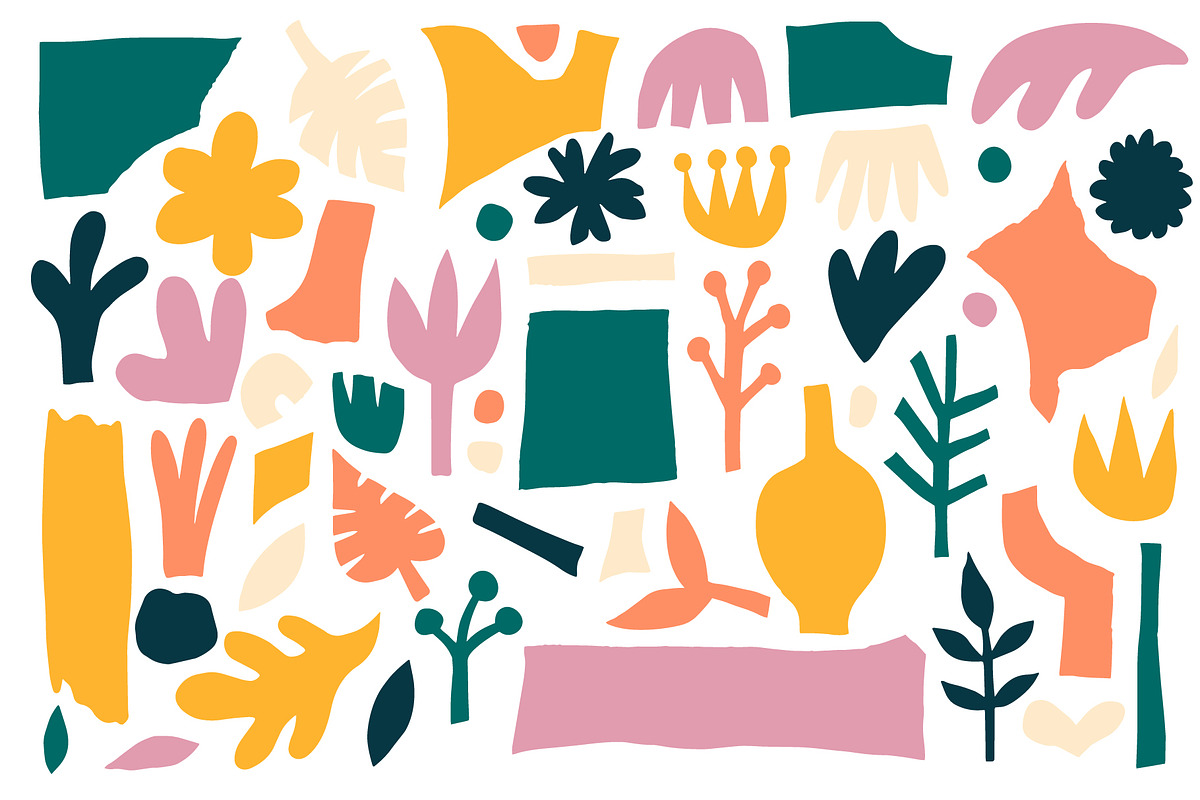 Abstract Cutout Shapes Bundle, an Object Graphic by MaNechaeva (Photo 12 of 24)