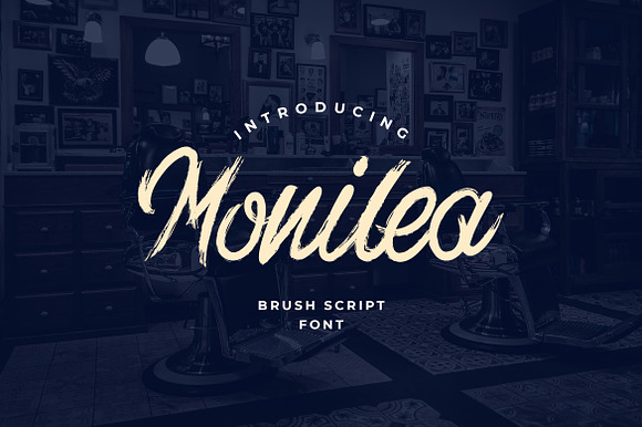 Monilea Brush Handwritten preview 7