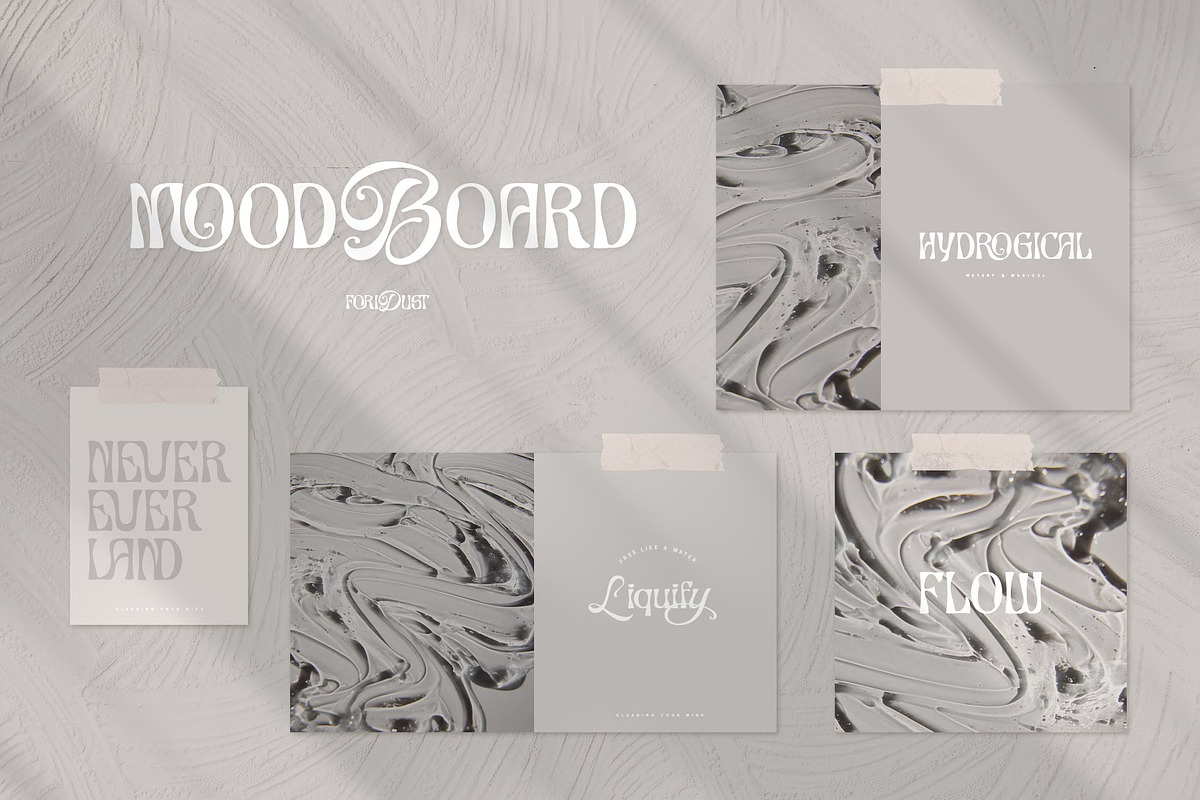 Foridust Typeface, a Sans Serif Font by alit design (Photo 11 of 15)