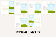 Instagram Carousel Templates, a Social Media Template by Brand Spanking You (Thumbnail 7 of 9)