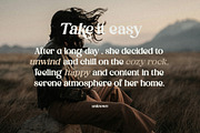 East Kind | Light-Italic Serif Font, a Serif Font by Taboja Studio (Thumbnail 8 of 12)