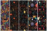 Black History Month Abstract Pattern, an Illustration by T-shirt Pond (Thumbnail 2 of 11)