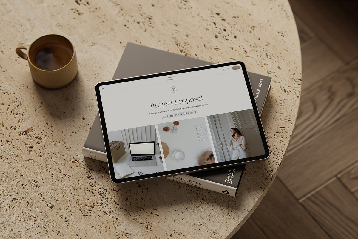 Proposal Template for Designers, a Presentation Template by Lovendear Design (Photo 2 of 7)