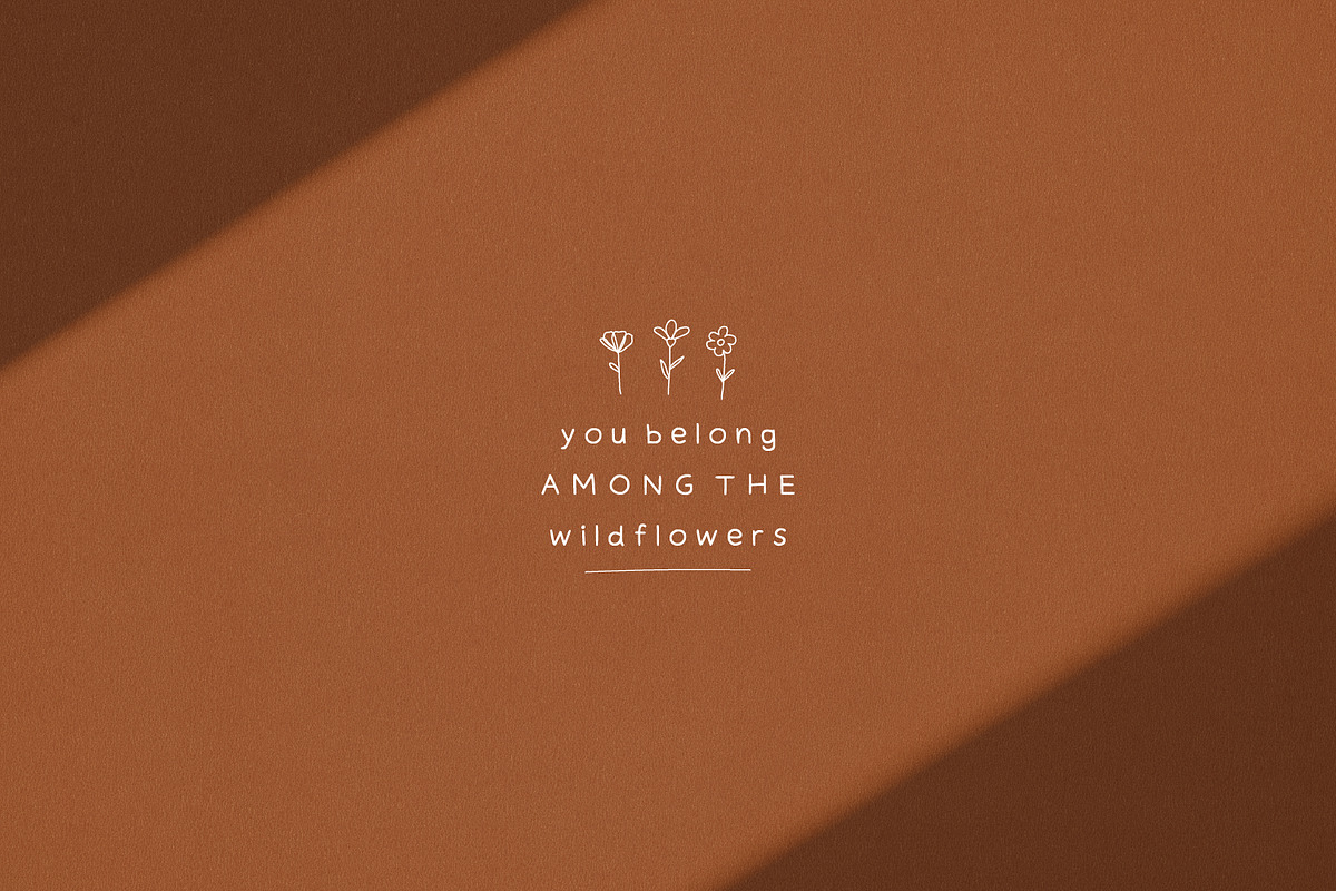 Hand Drawn Font with Illustrations, a Sans Serif Font by Irene Florentina Design (Photo 2 of 9)