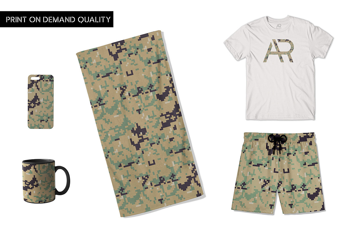 MARPAT CAMO SEAMLESS PATTERN, a Pattern Graphic by Article Reform (Photo 3 of 3)