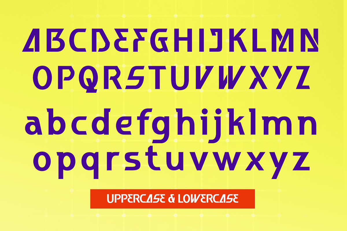 Aresca - Bold Futuristic Font, a Font by Simetrica Labs (Photo 3 of 12)