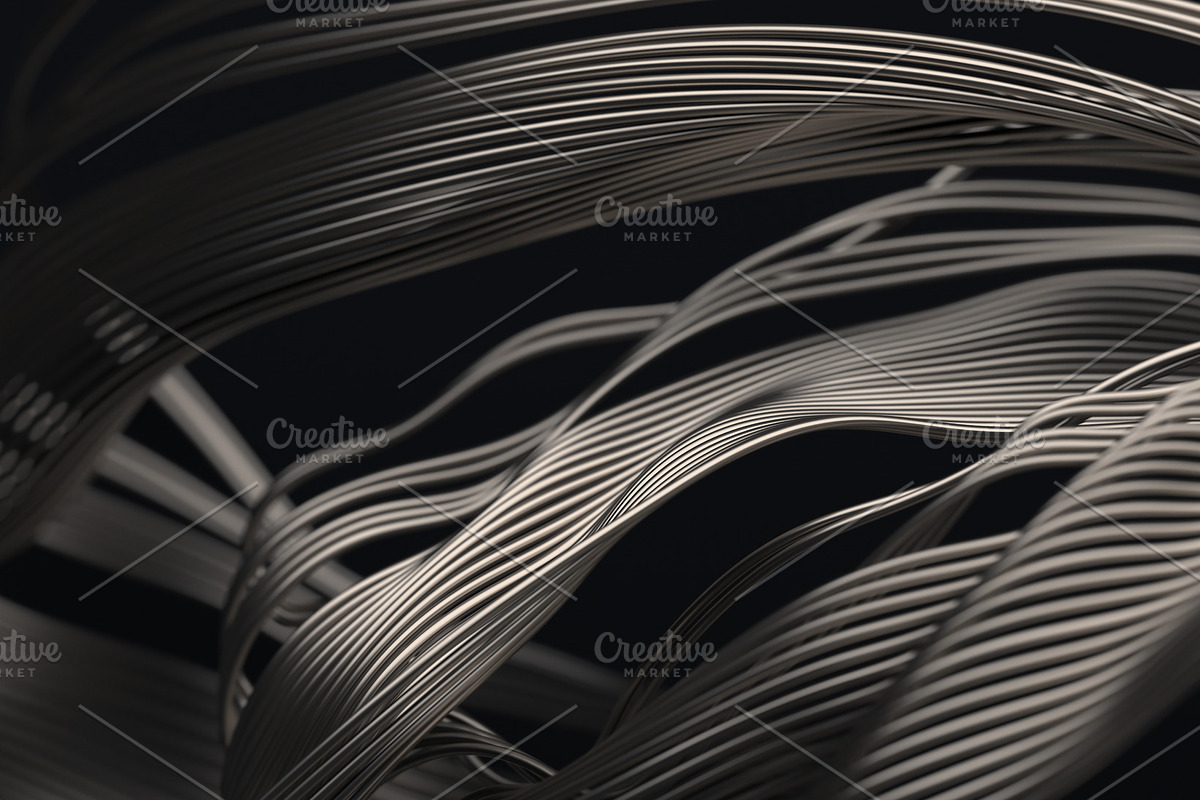 Abstract 3D Background, an Illustration by VAlex