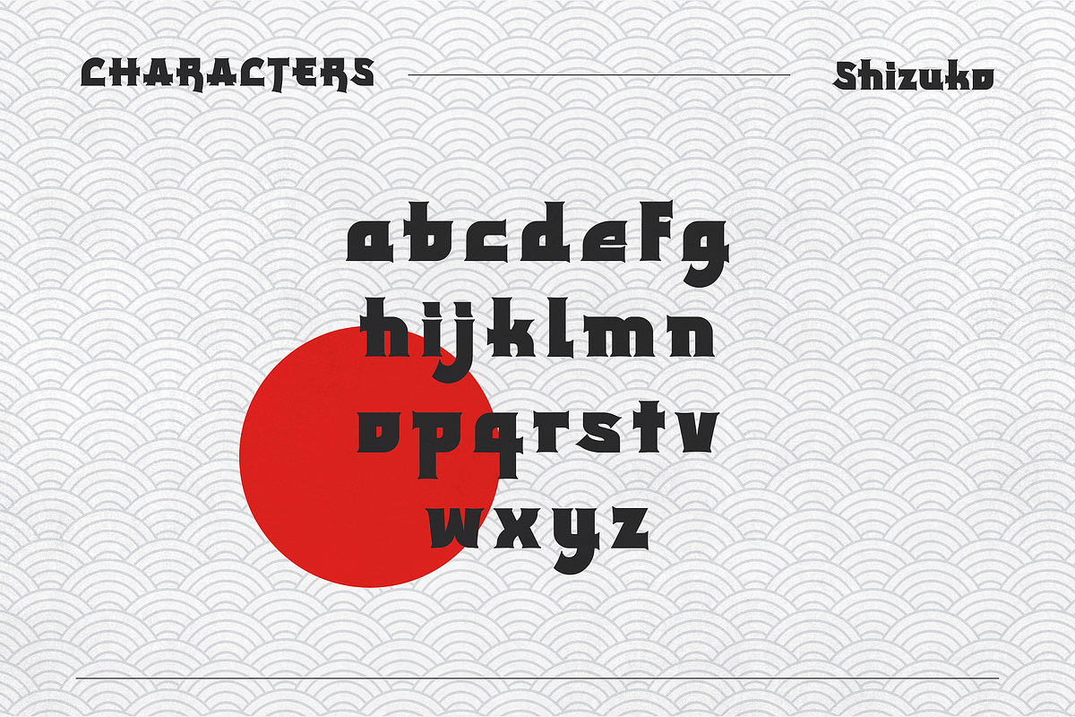 Shizuko - Modern Japanese Display, a Serif Font by HipFonts (Photo 6 of 8)