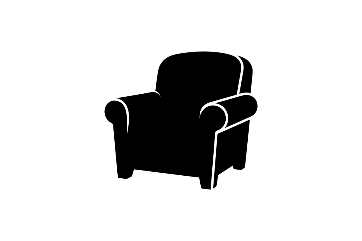 Elegant Lounge Chair Silhouette Set, an Object Graphic by Designs_River (Photo 4 of 4)