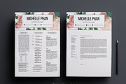 Modern resume template, a Resume Template by Chic templates (Thumbnail 2 of 4)